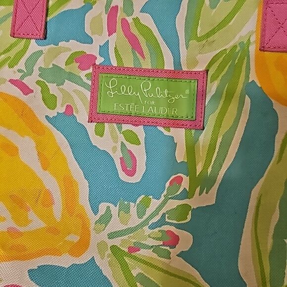 Lilly pulitzer for Estee lauder tote - Picture 2 of 8